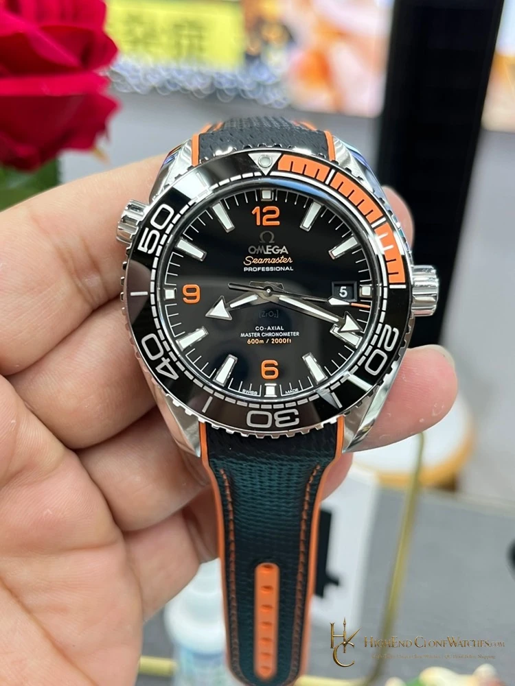 Omega Seamaster Planet Ocean 600m 215.32.44.21.01.001 43.5mm product view super clone watch