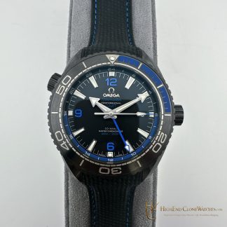 Omega Seamaster Planet Ocean 600m Deep Black 215.92.46.22.01.002 45.5mm product view super clone watch