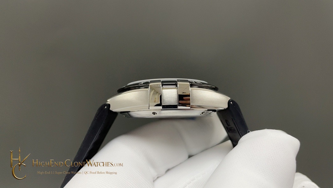 Omega Constellation steel on leather strap 131.33.41.21.01.001 41mm product view super clone watch
