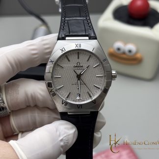 Omega Constellation Steel On Rubber Strap 131.12.41.21.06.001 41mm product view super clone watch