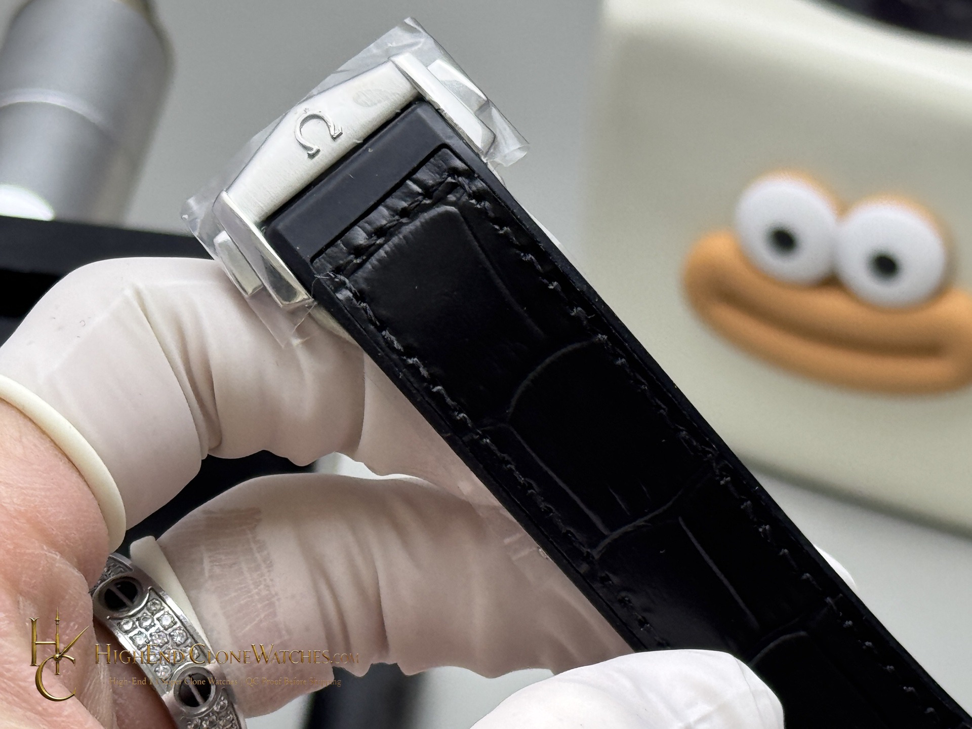 Omega Constellation Steel On Rubber Strap 131.12.41.21.06.001 41mm product view super clone watch