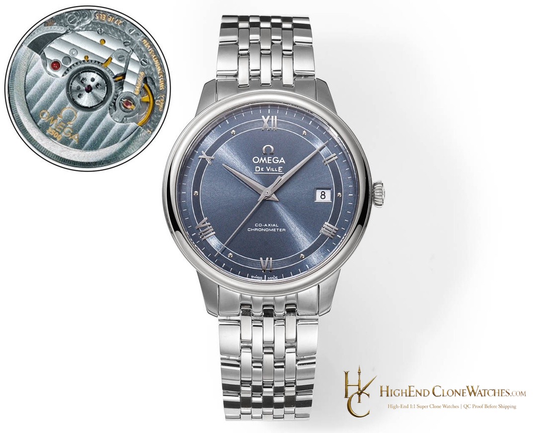 Omega De Ville Prestige 424.10.40.20.03.002 39.5mm product view super clone watch