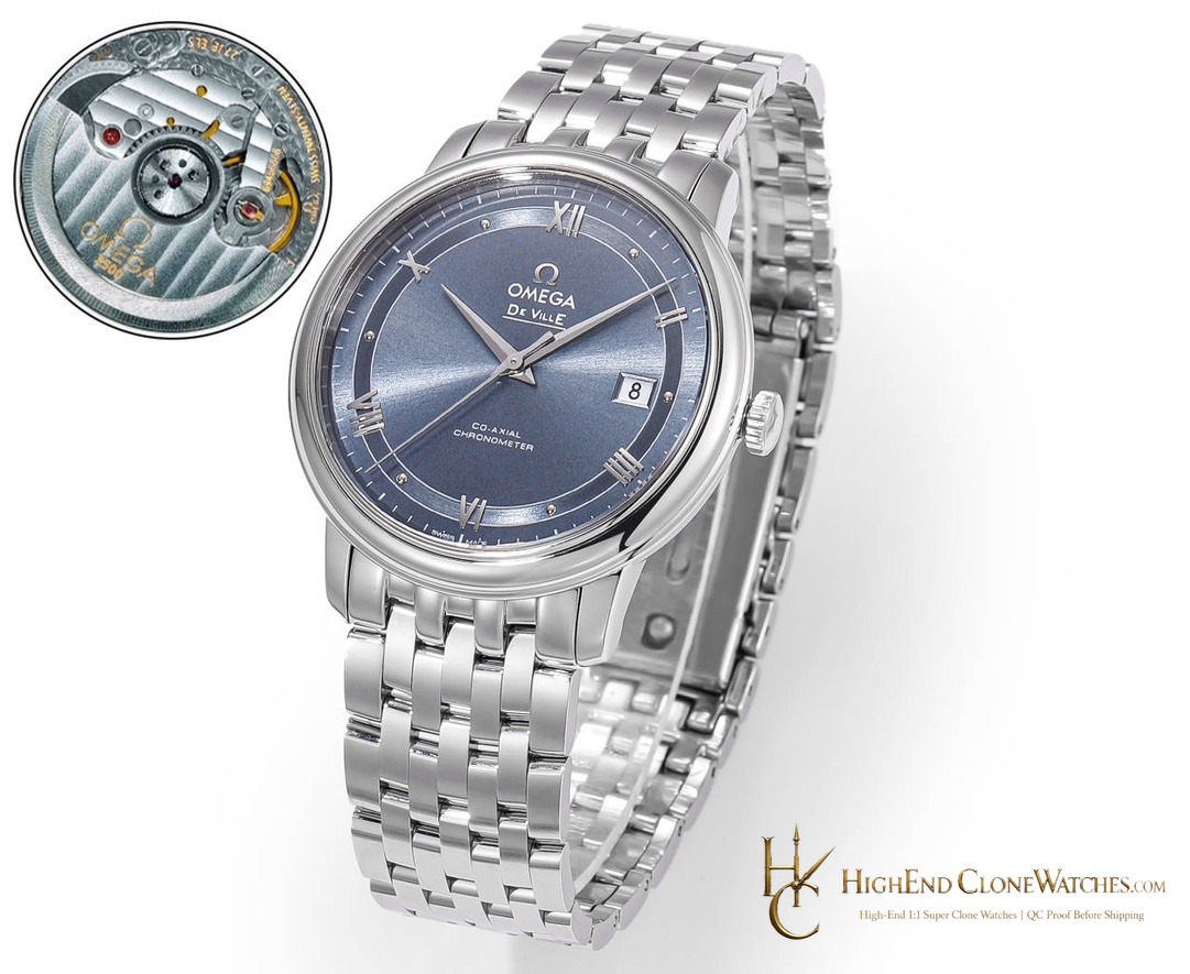 Omega De Ville Prestige 424.10.40.20.03.002 39.5mm product view super clone watch