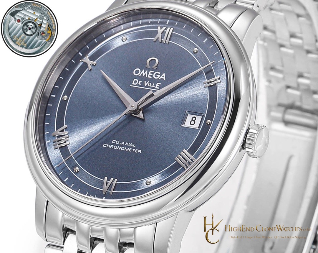 Omega De Ville Prestige 424.10.40.20.03.002 39.5mm product view super clone watch
