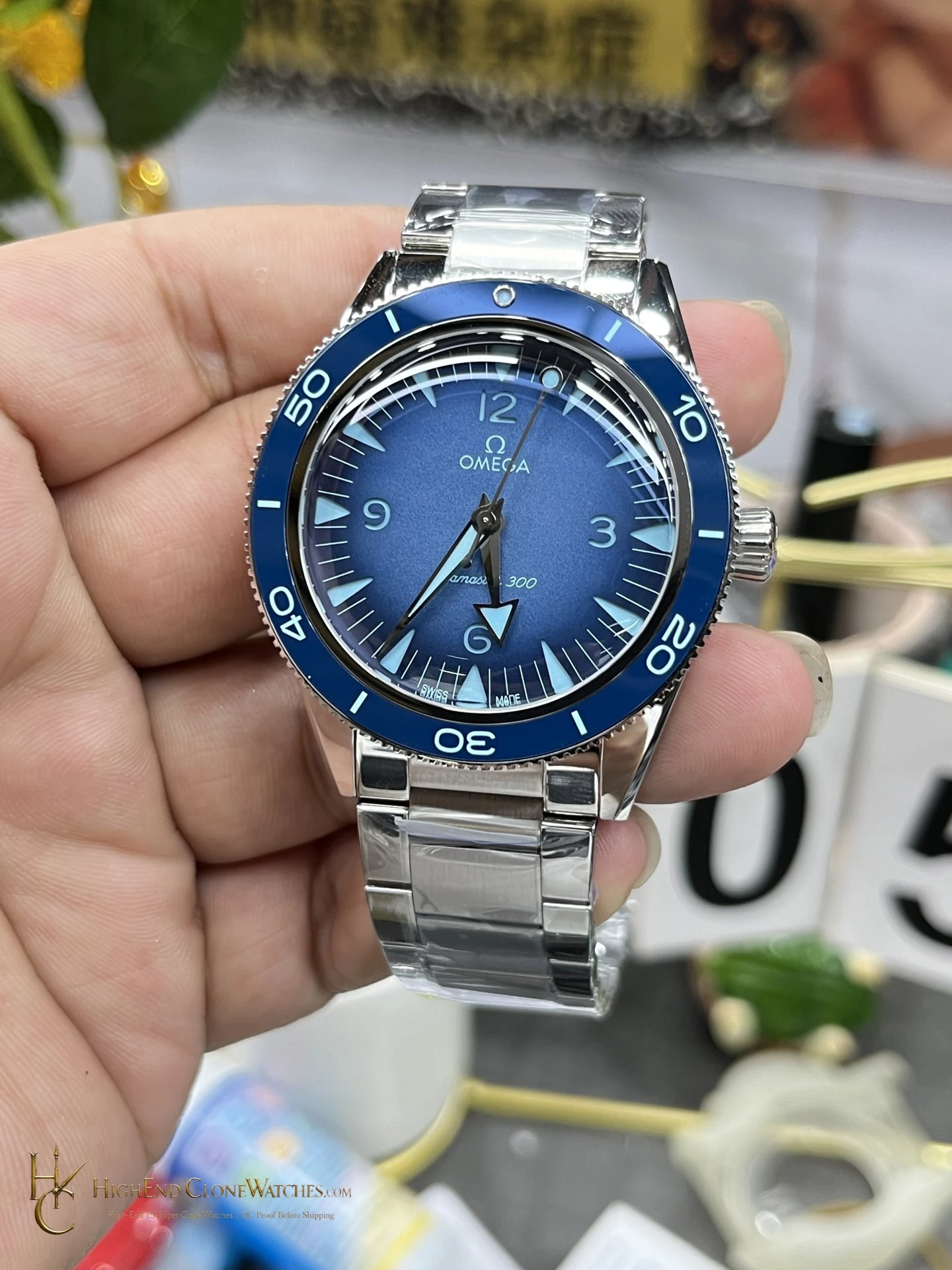 Omega Seamaster 300M 234.30.41.21.03.002 41mm product view super clone watch - product view 2