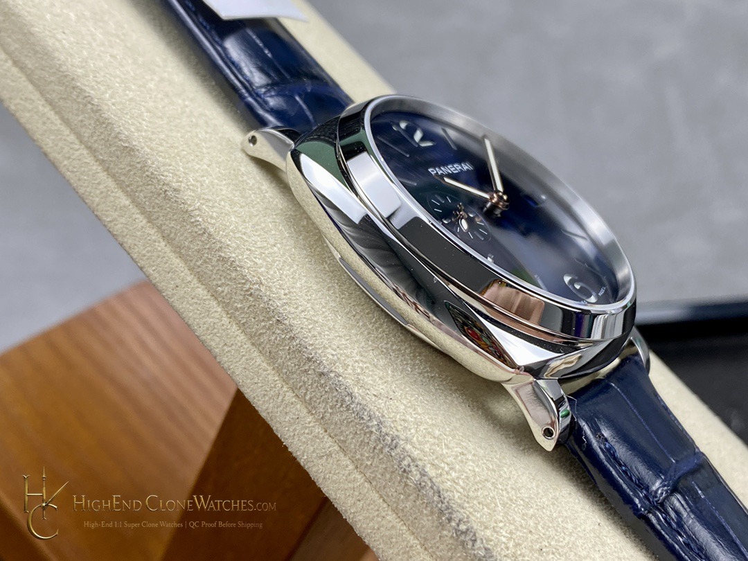 Panerai Blue Dial 42mm Luminor Due PAM1274 product view super clone watch