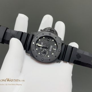 Panerai Submersible Marina Militare Carbotech PAM00979 product view super clone watch