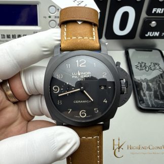 Panerai Luminor 1950 3 Days GMT Automatic PAM00441 Black Dial product view super clone watch