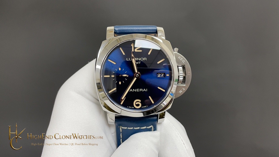 Panerai Luminor 1950 3 GMT PAM00688 product view super clone watch