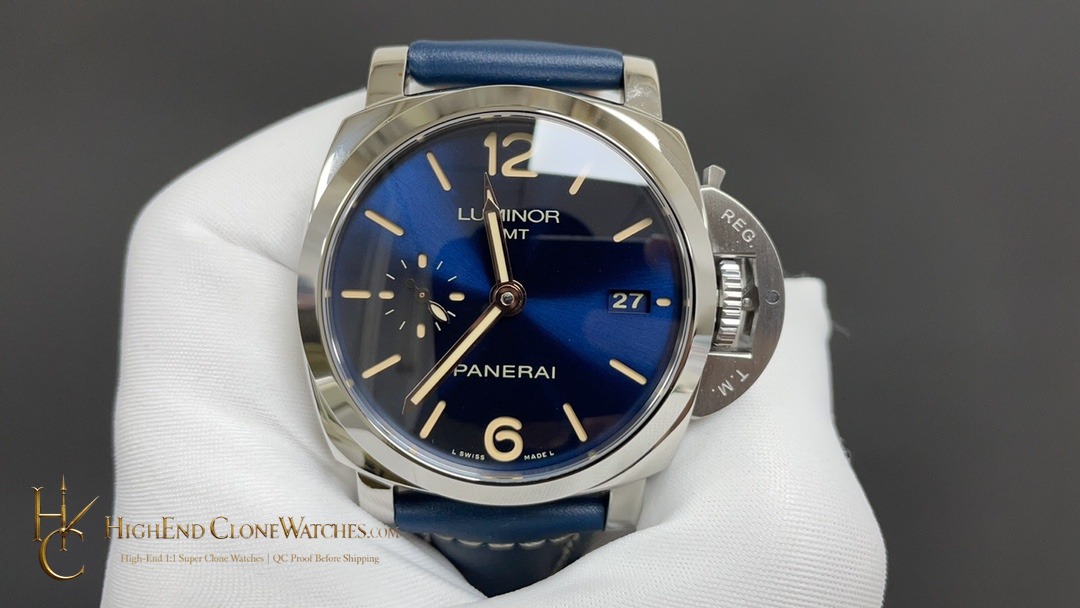 Panerai Luminor 1950 3 GMT PAM00688 product view super clone watch