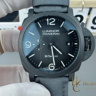 Panerai Luminor BiTempo Titanium DLC - New York PAM01467 44mm product view super clone watch