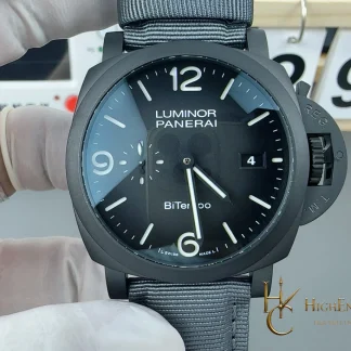 Panerai Luminor BiTempo Titanium DLC - New York PAM01467 44mm product view super clone watch