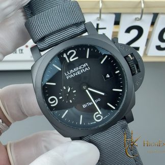 Panerai Luminor BiTempo Titanium DLC - New York PAM01467 44mm product view super clone watch