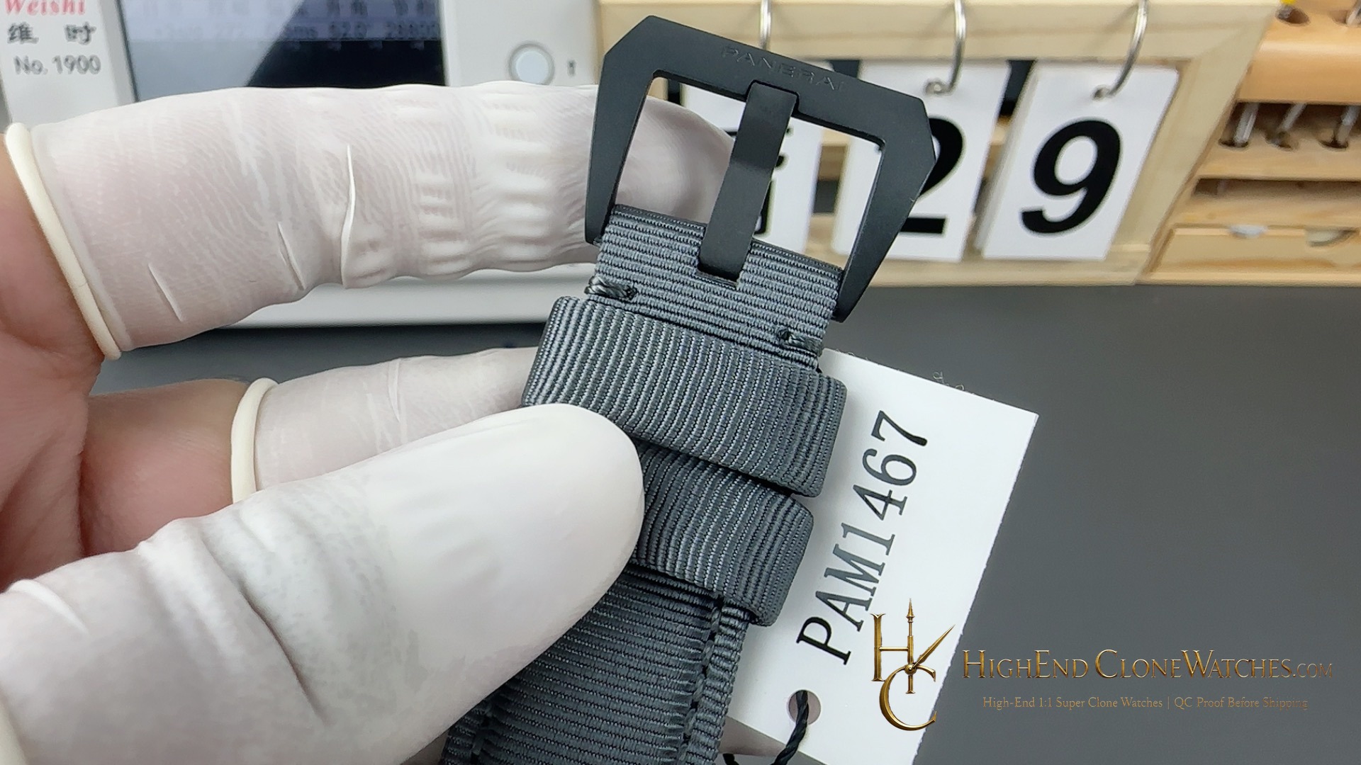 Panerai Luminor BiTempo Titanium DLC - New York PAM01467 44mm product view super clone watch
