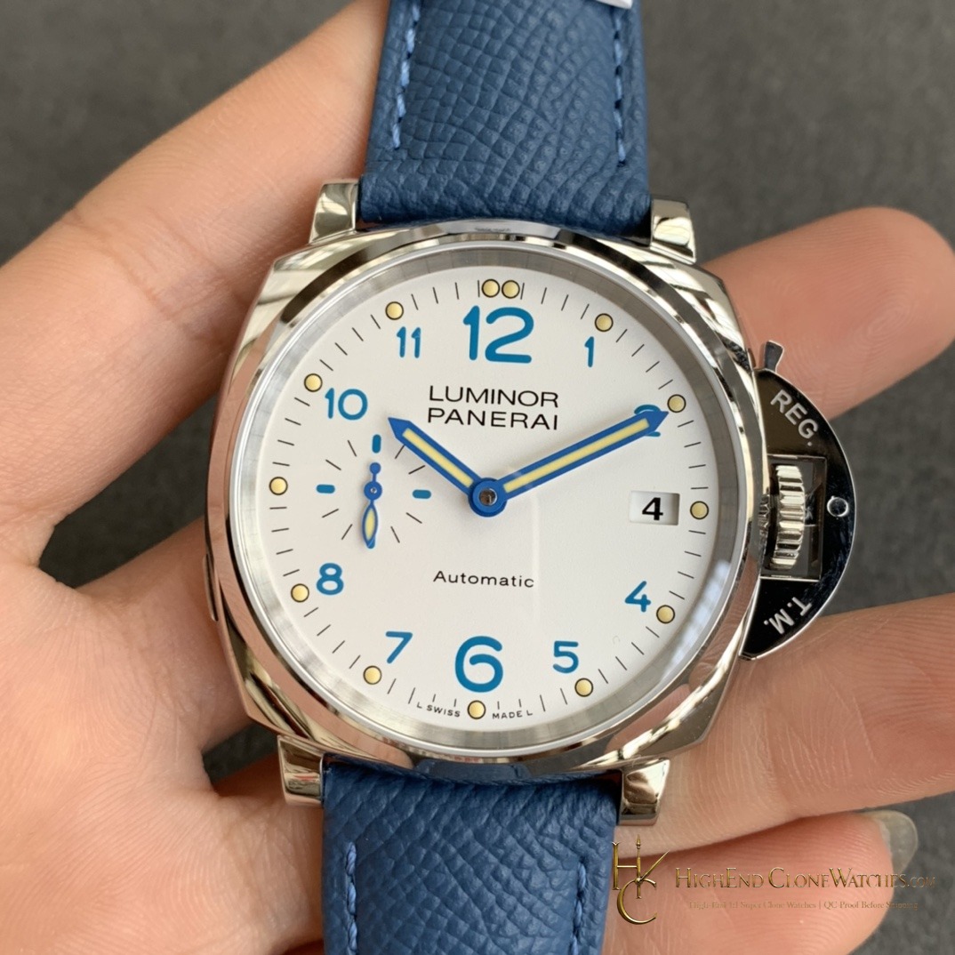 Panerai Luminor Due 3 Days Ivory Dial 42mm PAM00906 product view super clone watch