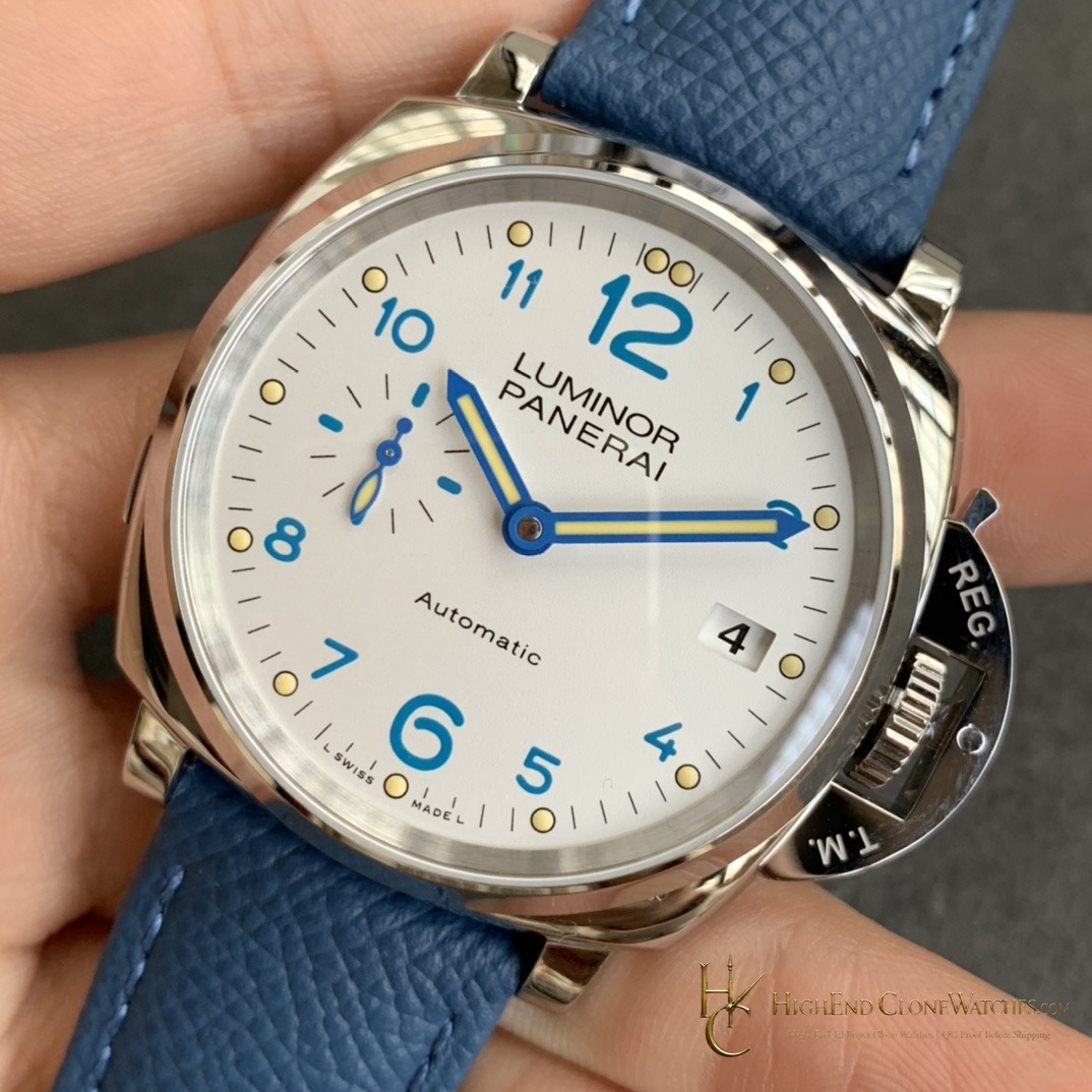 Panerai Luminor Due 3 Days Ivory Dial 42mm PAM00906 product view super clone watch