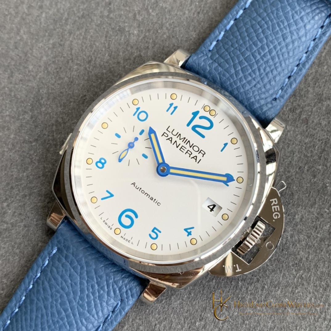 Panerai Luminor Due 3 Days Ivory Dial 42mm PAM00906 product view super clone watch