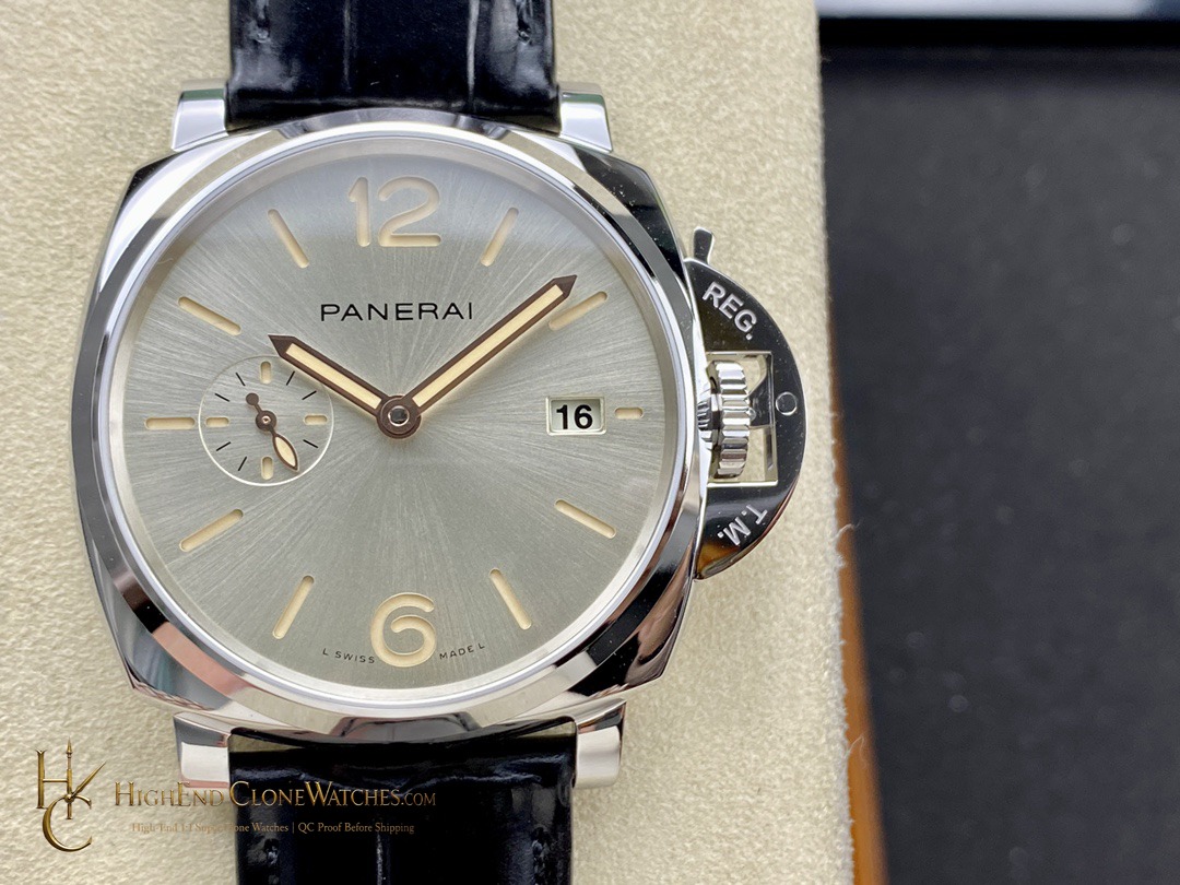 Panerai Luminor Due Automatic Champagne Dial 42mm PAM01249 product view super clone watch