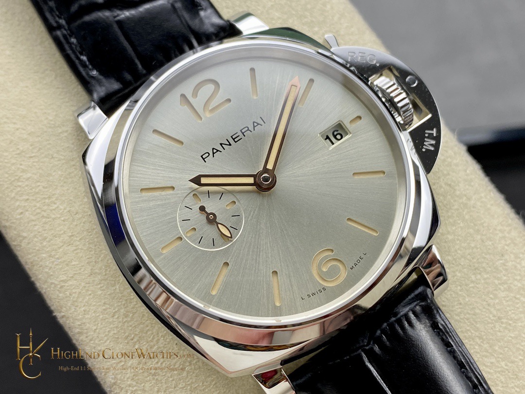 Panerai Luminor Due Automatic Champagne Dial 42mm PAM01249 product view super clone watch