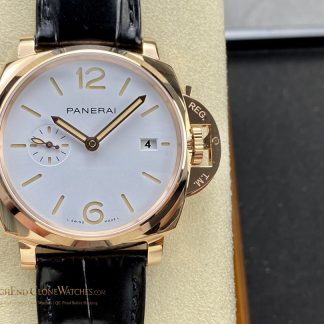 Panerai Luminor Due Goldtech PAM01336 White Dial product view super clone watch