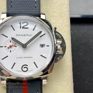 Panerai Luminor Due Luna Rossa PAM01381 White Dial 42mm product view super clone watch