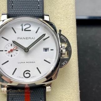Panerai Luminor Due Luna Rossa PAM01381 White Dial 42mm product view super clone watch