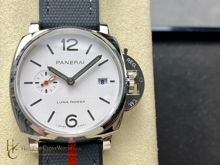 Panerai Luminor Due Luna Rossa PAM01381 White Dial 42mm product view super clone watch
