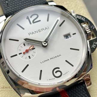 Panerai Luminor Due Luna Rossa PAM01381 White Dial 42mm product view super clone watch
