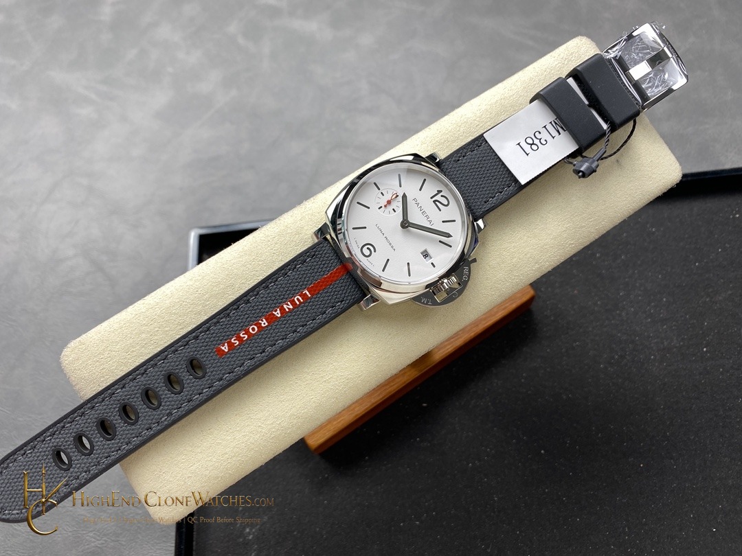 Panerai Luminor Due Luna Rossa PAM01381 White Dial 42mm product view super clone watch