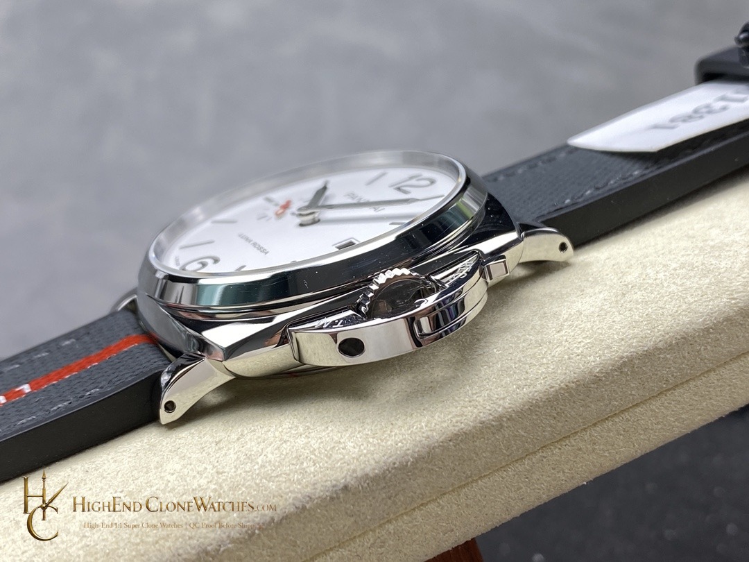 Panerai Luminor Due Luna Rossa PAM01381 White Dial 42mm product view super clone watch