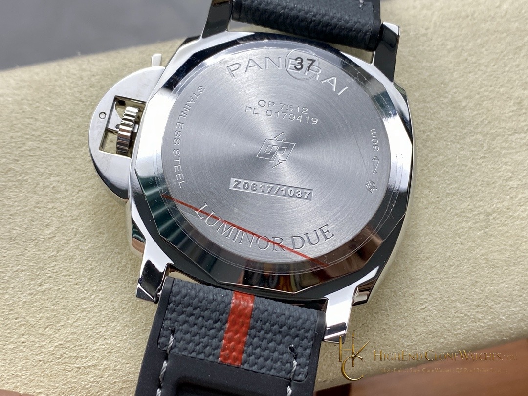 Panerai Luminor Due Luna Rossa PAM01381 White Dial 42mm product view super clone watch
