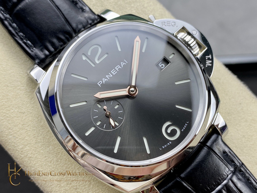 Panerai Luminor Due PAM01250 Grey Dial product view super clone watch