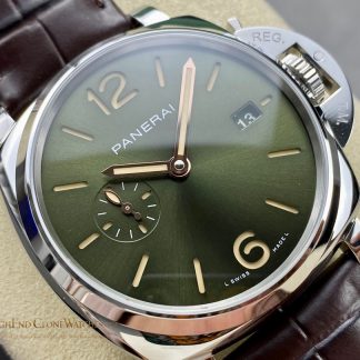 Panerai Luminor Due Platinumtech PAM01329 Green Dial product view super clone watch