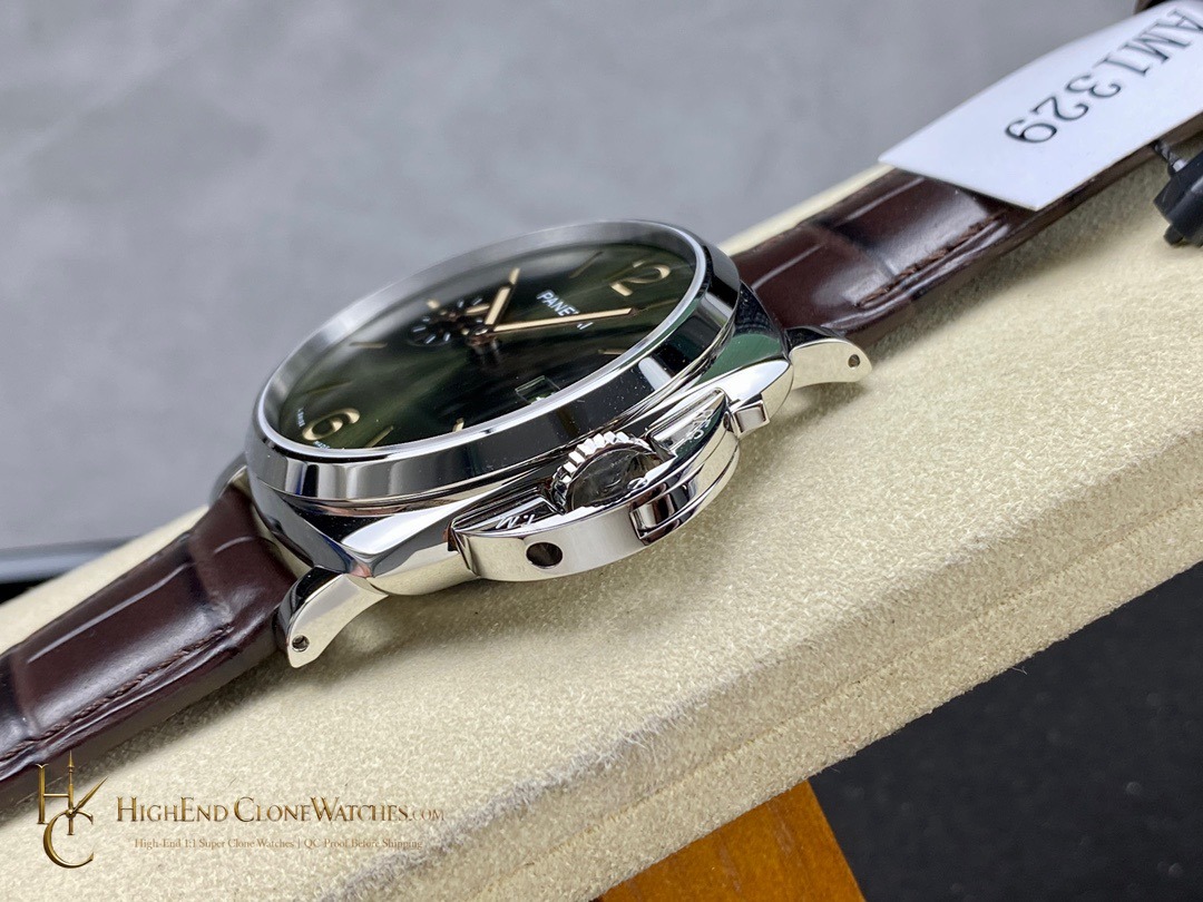 Panerai Luminor Due Platinumtech PAM01329 Green Dial product view super clone watch