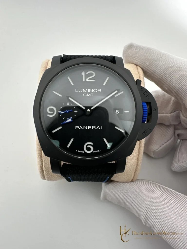 Panerai Luminor Gmt Bucherer Blue PAM01176 product view super clone watch