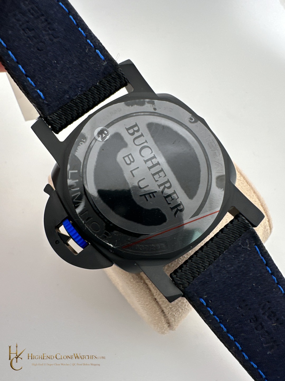 Panerai Luminor Gmt Bucherer Blue PAM01176 product view super clone watch
