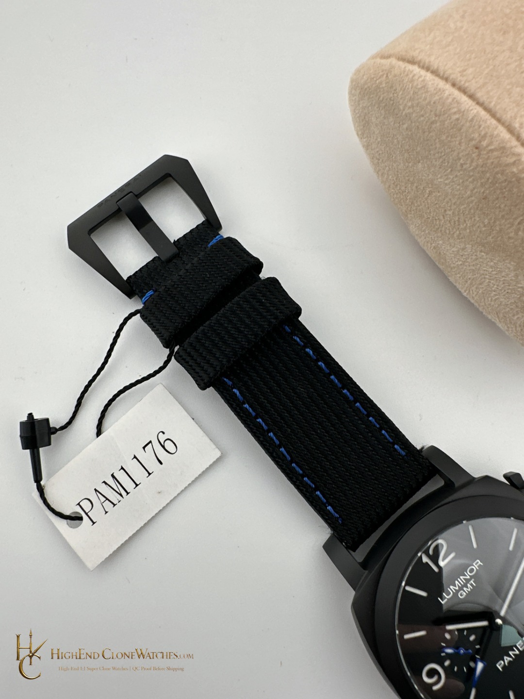 Panerai Luminor Gmt Bucherer Blue PAM01176 product view super clone watch