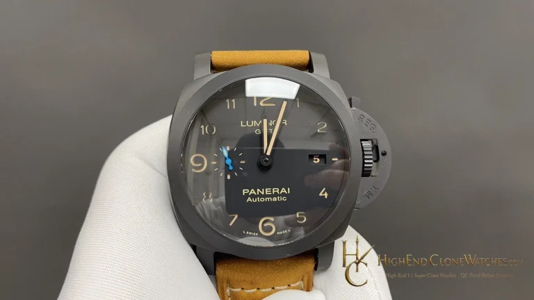 Panerai Luminor GMT PAM01441 Black Dial product view super clone watch