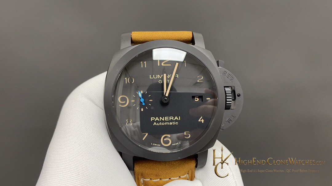 Panerai Luminor GMT PAM01441 Black Dial product view super clone watch