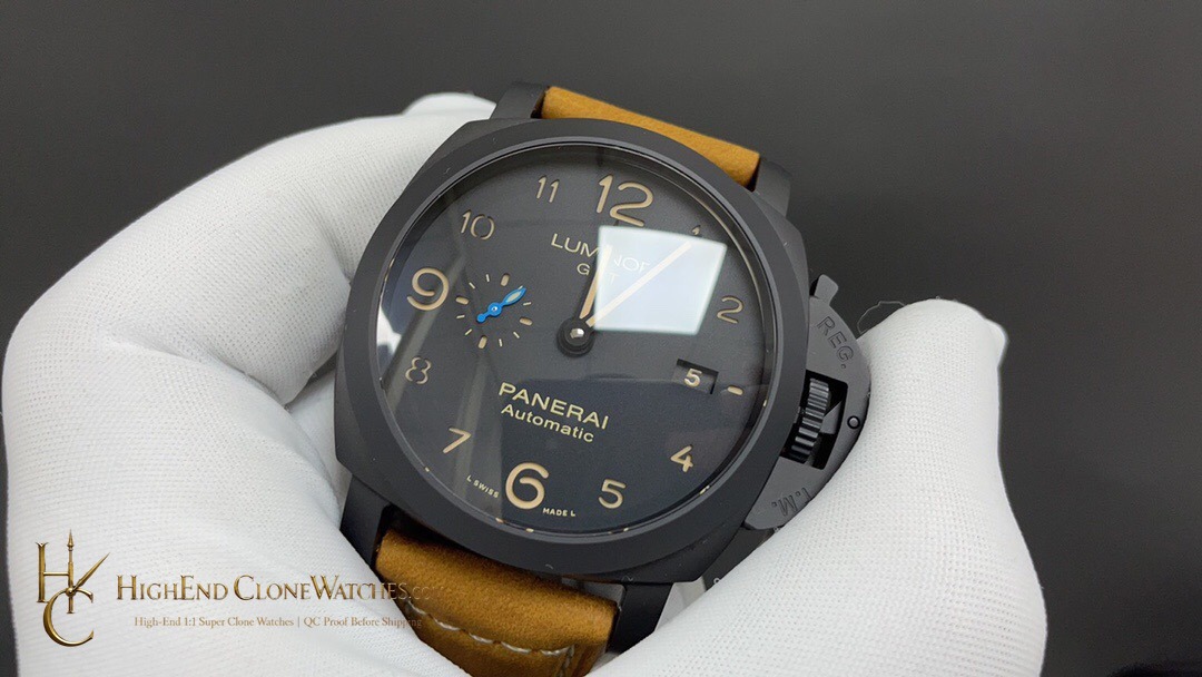 Panerai Luminor GMT PAM01441 Black Dial product view super clone watch