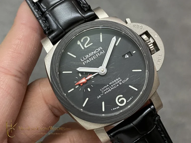 Panerai Luminor Luna Rossa GMT PAM01096 42mm product view super clone watch