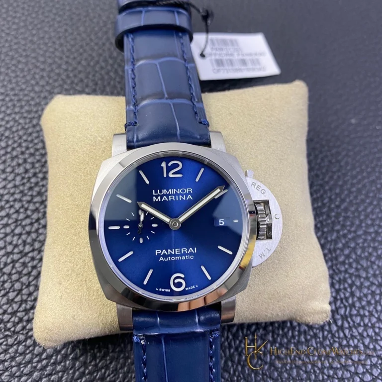 Panerai Luminor Marina 1950 3 Days Automatic PAM01393 Blue Dial 42mm product view super clone watch