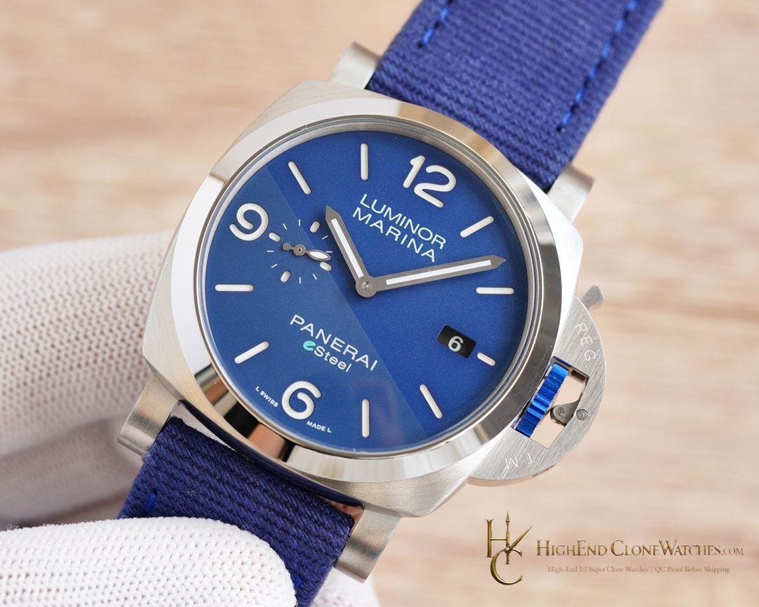 Panerai Luminor Marina Blu Profondo PAM01157 44mm product view super clone watch