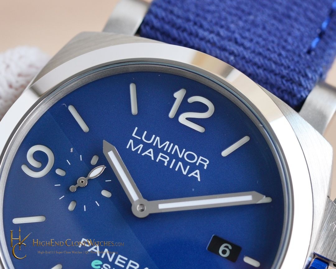 Panerai Luminor Marina Blu Profondo PAM01157 44mm product view super clone watch