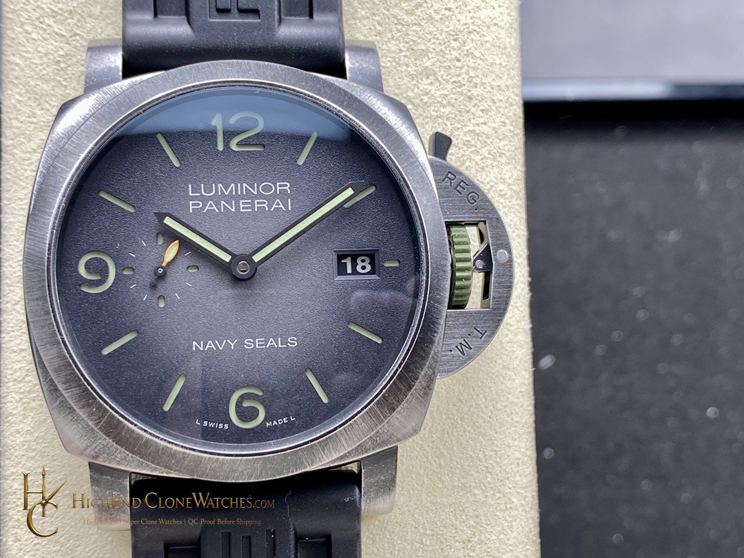 Panerai Luminor Marina Navy SEALs PAM01412 product view super clone watch