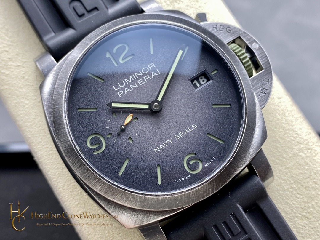 Panerai Luminor Marina Navy SEALs PAM01412 product view super clone watch
