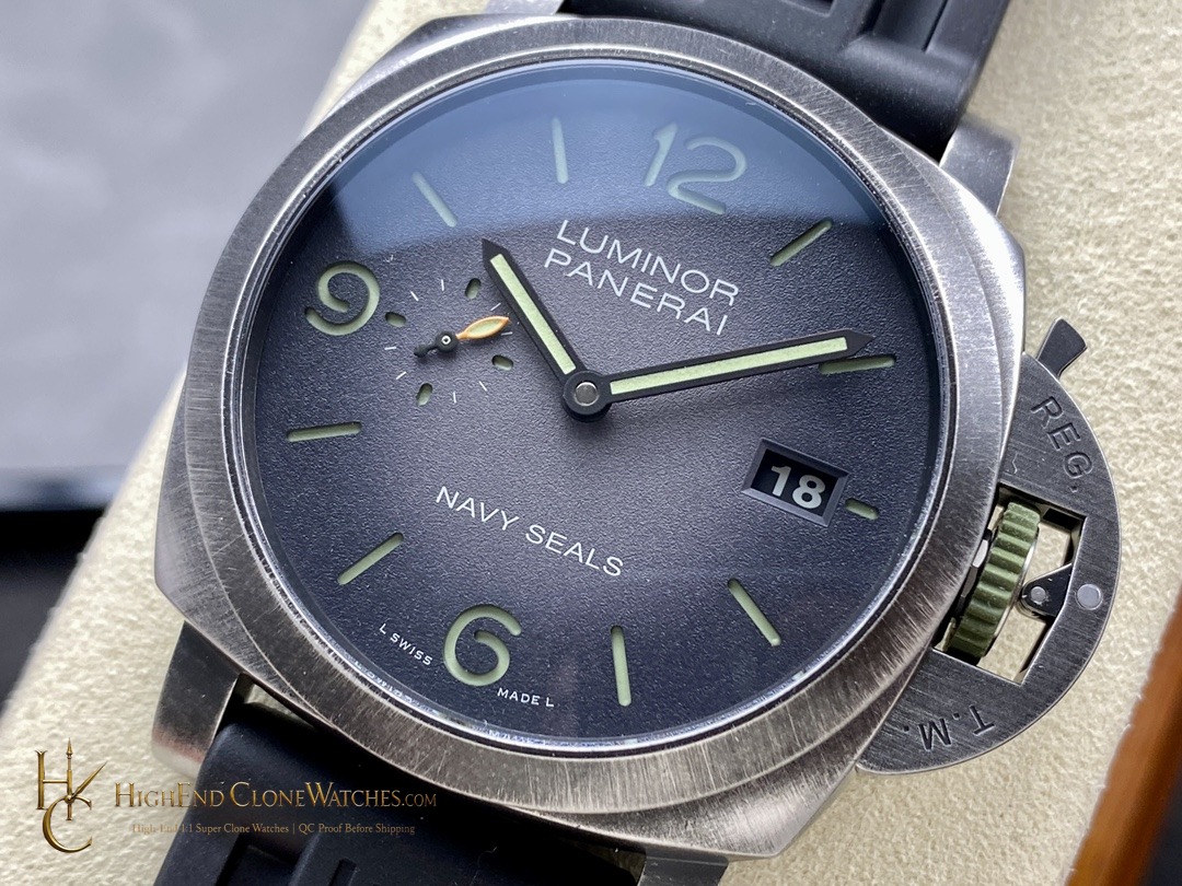 Panerai Luminor Marina Navy SEALs PAM01412 product view super clone watch