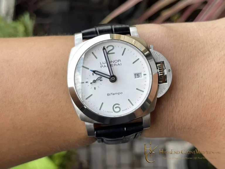 Panerai Luminor Quaranta BiTempo 40mm PAM01367 product view super clone watch