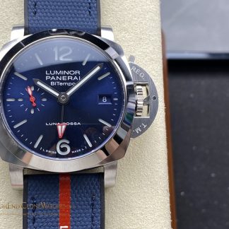 Panerai Luminor Quaranta BiTempo Luna Rossa PAM01404 product view super clone watch