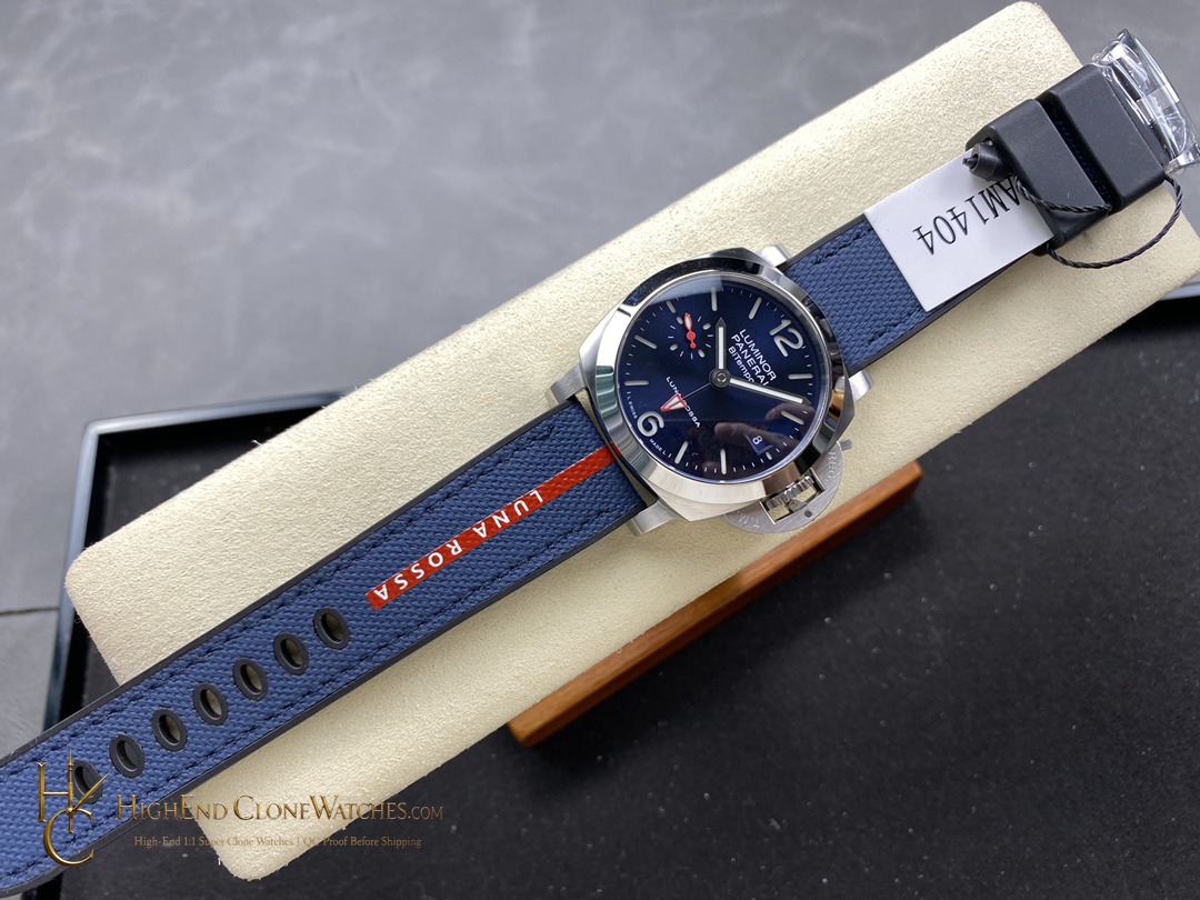 Panerai Luminor Quaranta BiTempo Luna Rossa PAM01404 product view super clone watch